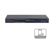 16-портовый управляемый PoE коммутатор Dahua DH-CS4218-16ET-135