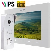 Комплект 7" IPS видеодомофона Slinex SQ-07MTHD Home Kit (White / Black) — запись видео по детекции движения