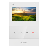 Wi-Fi відеодомофон Slinex SQ-04N Cloud white (із записом відео та підтримкою застосунку Slinex Smart Call)