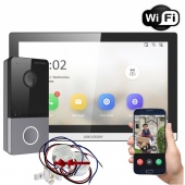 Комплект IP Wi-Fi відеодомофона з керуванням зі смартфона HikVision Smart-Kit-WF-M (v2)