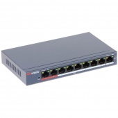 8 портовий POE комутатор Hikvision DS-3E0109P-E/M(B)