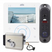 Комплект 4" видеодомофон с электрозамком ATIS AS-Kit-480