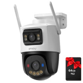 Wi-Fi 10-МП P&T поворотна камера з двома об'єктивами та звуком IMOU Cruiser Dual 2 (IPC-S7XEP-10M0WED)