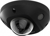 4Мп IP Smart Hybrid Light міні-купольна AcuSense відеокамера з мікрофом Hikvision DS-2CD2543G2-LIS2U (2.8 мм) black