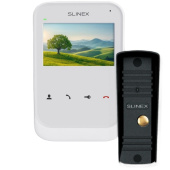 Комплект відеодомофону Slinex SK-04 та панелі виклику ML-16HR