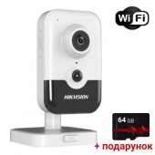 2Мп IP Wi-Fi видеокамера с микрофоном и динамиком Hikvision DS-2CD2421G0-IW(W) (2.8 мм)