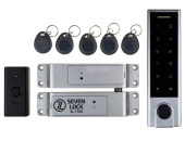 Беспроводной биометрический комплект контроля доступа SEVEN LOCK SL-7708F