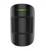 Беспроводной датчик движения Ajax MotionProtect Plus black с микроволновым сенсором