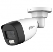 2Мп Smart Dual Light HDCVI камера видеонаблюдения с двойным освещением и микрофоном Dahua DH-HAC-HFW1200TLMP-IL-A (2.8мм)