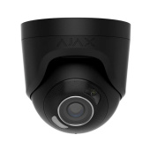 5Мп IP камера видеонаблюдения Ajax TurretCam HL black (2.8 мм) с микрофоном, возможностями ИИ и гибридной подсветкой