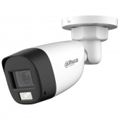 2Мп Smart Dual Light HDCVI камера видеонаблюдения с двойным освещением и микрофоном Dahua DH-HAC-HFW1200CLP-IL-A (2.8мм)
