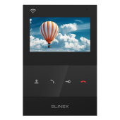 Wi-Fi відеодомофон Slinex SQ-04N Cloud black (із записом відео та підтримкою застосунку Slinex Smart Call)