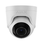 5Мп IP камера відеоспостереження Ajax TurretCam white (2.8мм) з мікрофоном та можливостями штучного інтелекту