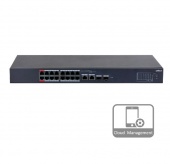 16-портовый управляемый PoE коммутатор Dahua DH-CS4218-16ET-190