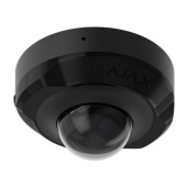 5Мп IP камера відеоспостереження Ajax DomeCam Mini black (2.8мм) з мікрофоном та можливостями штучного інтелекту