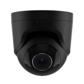 5Мп IP камера відеоспостереження Ajax TurretCam black (4мм) з мікрофоном та можливостями штучного інтелекту
