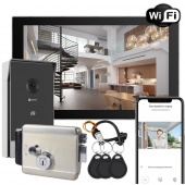 3Мп Wi-Fi домофон для частного дома с электромеханическим замком Ezviz Kit Home — управление со смартфона и детекция человека