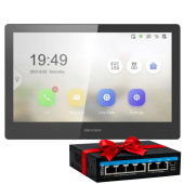 IP Wi-Fi 10" видеодомофон HikVision  DS-KH8520-WTE1(Europe BV)