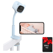 Бездротова WiFi радіоняня з акумулятором, двостороннім аудіо, виявленням плачу Ezviz CS-BM1 (1080P, BE/RA)