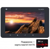 WiFi AHD відеодомофон із переадресацією викликів на смартфон Slinex SM-07N Cloud (grafit)