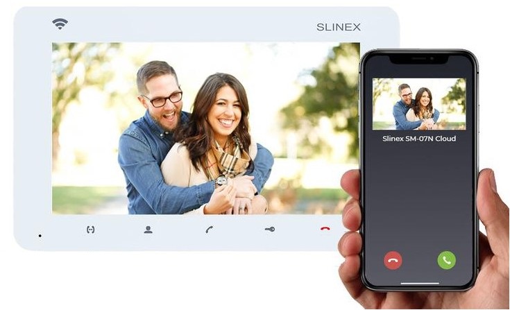 Silnex SM-07N Cloud Kit — комплект wifi видеодомофона (фото)