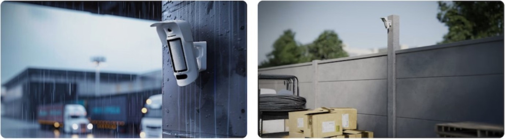 Бездротовий вуличний датчик руху Ajax MotionCam Outdoor HighMount