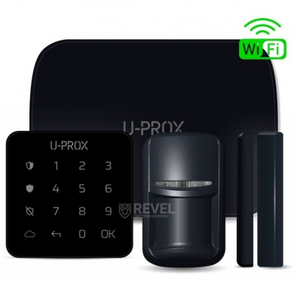 Комплект беспроводной охранной сигнализации U-Prox MP WiFi kit Black