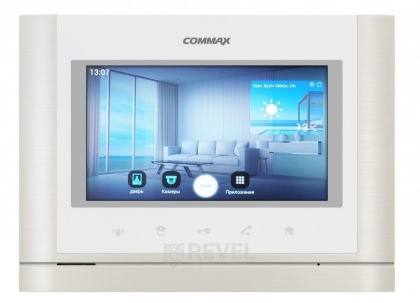 Wi-Fi видеодомофон 7" Commax CMV-70MX с переадресацией вызова на смартфон