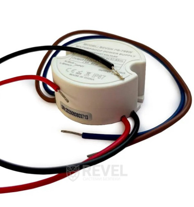 Блок питания 12В/5А SEVEN PS-766W (защита IP67)