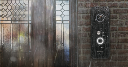 FullHD комплект 10" Wi-Fi видеодомофона NeoLight MEZZO Hybrid HD Kit Pro Black (панель Prime FHD) — дозвон на телефон и запись видео