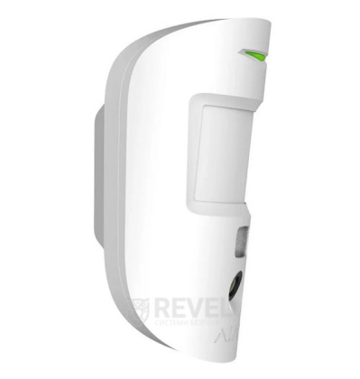 Беспроводной датчик движения Ajax MotionCam HDR white с фотокамерой для подтверждения тревог