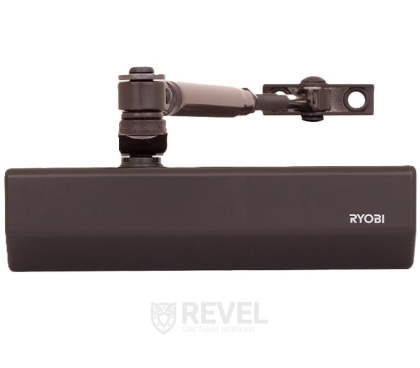 Доводчик дверей с ветровым тормозом RYOBI 2000 D-2055V DARK_BRONZE