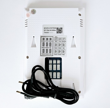 Домофон с электромеханическим замком и контролем доступа SEVEN DP–7541 Rfid-Lock white
