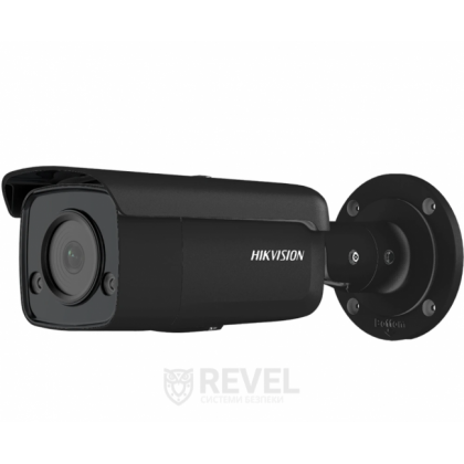 4Мп ColorVu IP камера видеонаблюдения с функцией детекции лица Hikvision DS-2CD2T47G2-L (4 мм) Black