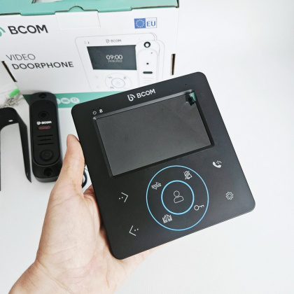 Видеодомофон 4 дюйма с записью видео и панель вызова BCOM BD-480M Kit Black