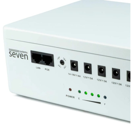 Источник бесперебойного питания SEVEN UPS-7960 white 60W LiFePO4 с регулировкой выходного напряжения