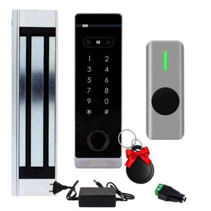 Биометрический контроль доступа с магнитным замком SKD-KIT-EMG36 (Face ID, отпечаток пальца, брелок, ПИН-код, приложение Oji Smart) Биометрический контроль доступа с магнитным замком SKD-KIT-EMG36 (Face ID, отпечаток пальца, брелок, ПИН-код, приложение Oji Smart)
