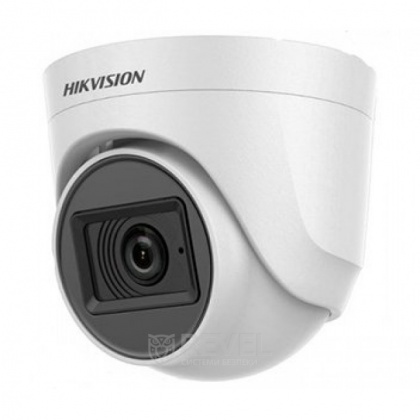 5 Мп Turbo HD мультиформатная видеокамера с микрофоном Hikvision DS-2CE76H0T-ITPFS (3.6 мм)