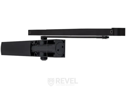 Доводчик с направляющим каналом от 45 до 65 кг SEVEN DC-7747 black