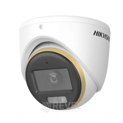 2Мп Smart Hybrid Light ColorVu камера видеонаблюдения с микрофоном Hikvision DS-2CE70DF3T-LMFS (2.8мм)