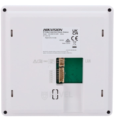Беспроводной 4" Wi-Fi домофон с замком и Wi-Fi панелью со считывателем Hikvision DS-WF61-CR-EM White (управление со смартфона)
