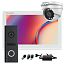 Wi-Fi 7" домофон із додатковою камерою Slinex Nexo 7 Cloud Video Kit White (запис відео, додзвон на телефон)