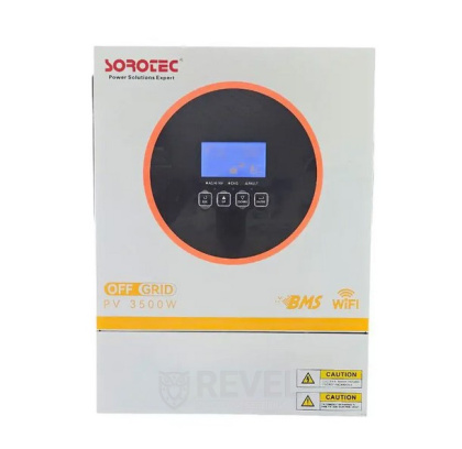 Гибридный инвертор Sorotec REVO VM II PRO 3.2kW/24V (источник бесперебойного питания) с Wi-Fi