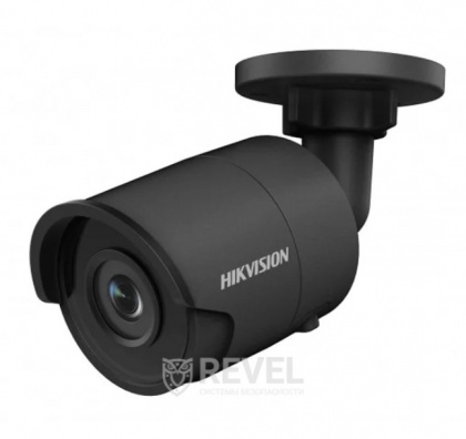 4Мп IP AcuSense видеокамера с микрофоном и аналитикой Hikvision DS-2CD2043G2-IU Black (2.8 мм)