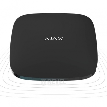 Интеллектуальный ретранслятор сигнала Ajax ReX 2 (8EU) black с фотоверификацией тревог