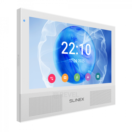 Wi-Fi видеодомофон с замком Slinex Sonic AI Home Kit white — интеллектуальная AI-детекция движения и переадресация вызова