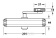Доводчик двери 45-75 кг SEVEN DC-7743HP white (механизм фиксации дверей)