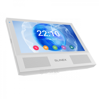 Wi-Fi видеодомофон с замком Slinex Sonic AI Home Kit white — интеллектуальная AI-детекция движения и переадресация вызова