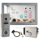 Домофон для частного дома с электромеханическим замком SEVEN DP-7570 FHD Lock Kit Grey