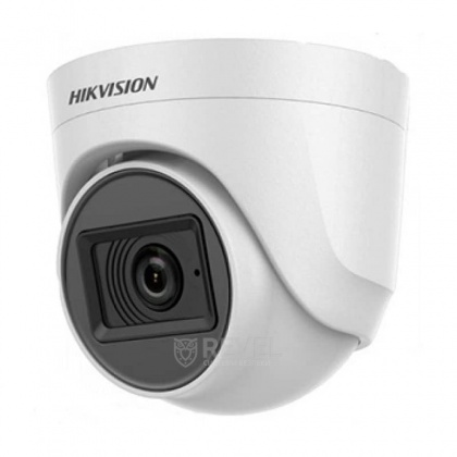 2Мп мультиформатная TurboHD видеокамера с микрофоном Hikvision DS-2CE76D0T-ITPFS (2.8 мм)